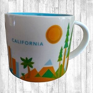 STARBUCKS California You Are Here Collection Collectible Mug